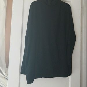 Garnet Hill poncho style sweater